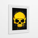 Calavera de Oro - Sae Art | Cuadro decorativo de Canvas Lab