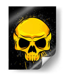 Calavera de Oro - Sae Art | Cuadro decorativo de Canvas Lab