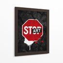 Lienzo Rebelde - Sae Art | Cuadro decorativo de Canvas Lab
