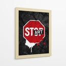 Lienzo Rebelde - Sae Art | Cuadro decorativo de Canvas Lab