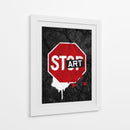 Lienzo Rebelde - Sae Art | Cuadro decorativo de Canvas Lab
