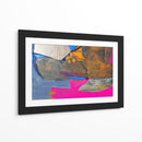 Velero en óxido y fucsia - Alejandro Ruízmar | Cuadro decorativo de Canvas Lab