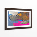 Velero en óxido y fucsia - Alejandro Ruízmar | Cuadro decorativo de Canvas Lab
