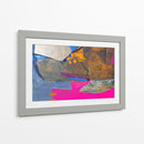 Velero en óxido y fucsia - Alejandro Ruízmar | Cuadro decorativo de Canvas Lab