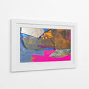 Velero en óxido y fucsia - Alejandro Ruízmar | Cuadro decorativo de Canvas Lab