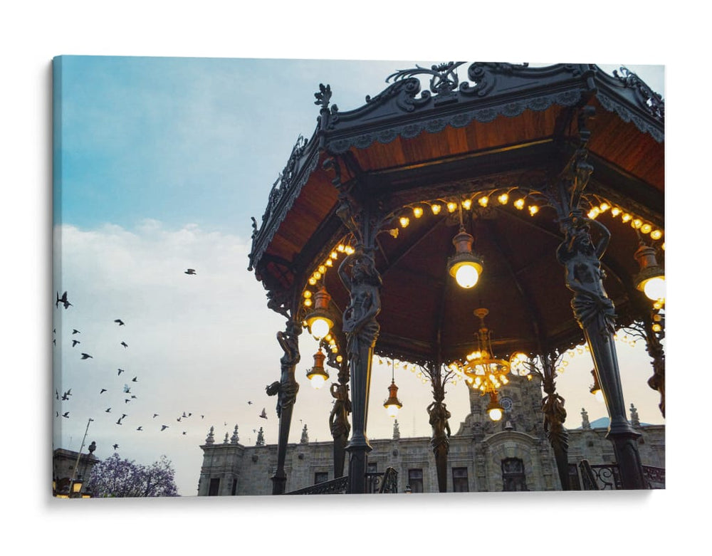 Kiosco de Plaza de Armas, Guadalajara - Abner Fabian | Cuadro decorativo de Canvas Lab