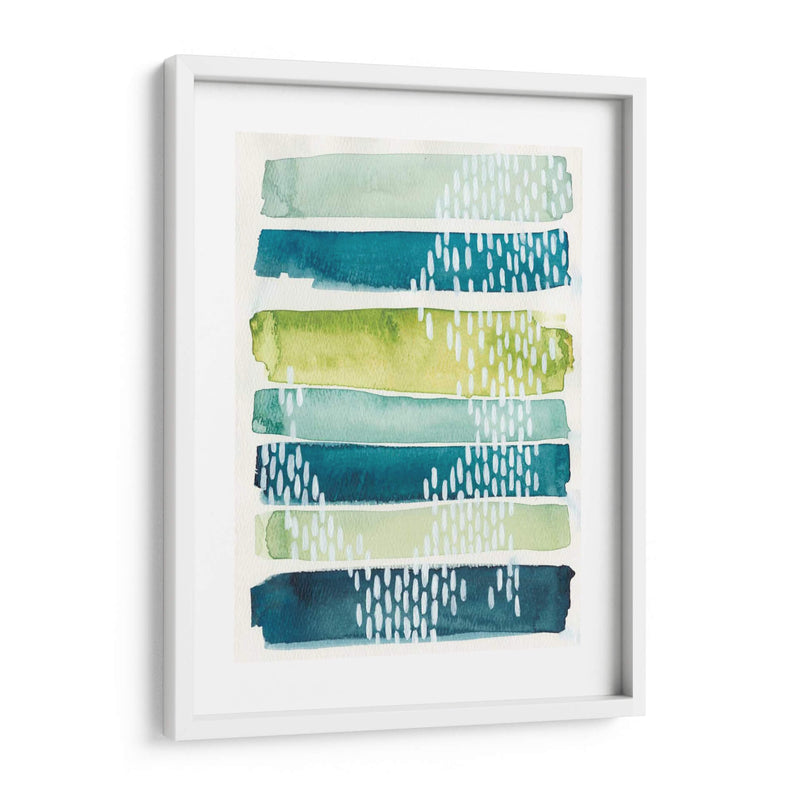 Aqua Streak I - Grace Popp | Cuadro decorativo de Canvas Lab