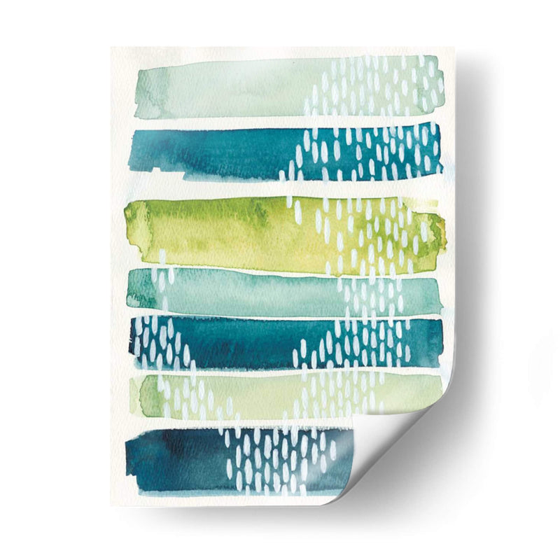 Aqua Streak I - Grace Popp | Cuadro decorativo de Canvas Lab