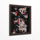 Alrededor del Mundo - Sae Art | Cuadro decorativo de Canvas Lab
