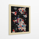 Alrededor del Mundo - Sae Art | Cuadro decorativo de Canvas Lab