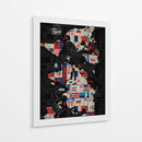Alrededor del Mundo - Sae Art | Cuadro decorativo de Canvas Lab