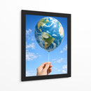 Balloon Earth - Vicky Hanggara | Cuadro decorativo de Canvas Lab