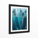 City Underwater - Vicky Hanggara | Cuadro decorativo de Canvas Lab