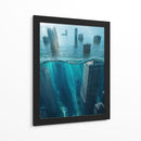 City Underwater - Vicky Hanggara | Cuadro decorativo de Canvas Lab