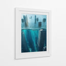City Underwater - Vicky Hanggara | Cuadro decorativo de Canvas Lab