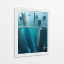 City Underwater - Vicky Hanggara | Cuadro decorativo de Canvas Lab