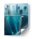 City Underwater - Vicky Hanggara | Cuadro decorativo de Canvas Lab