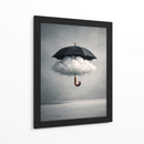 Black umbrella - Vicky Hanggara | Cuadro decorativo de Canvas Lab
