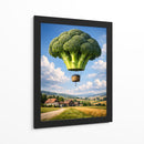 Brocolli air - Vicky Hanggara | Cuadro decorativo de Canvas Lab