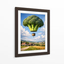 Brocolli air - Vicky Hanggara | Cuadro decorativo de Canvas Lab