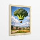Brocolli air - Vicky Hanggara | Cuadro decorativo de Canvas Lab