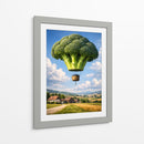 Brocolli air - Vicky Hanggara | Cuadro decorativo de Canvas Lab