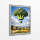 Brocolli air - Vicky Hanggara | Cuadro decorativo de Canvas Lab