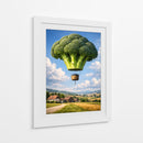 Brocolli air - Vicky Hanggara | Cuadro decorativo de Canvas Lab