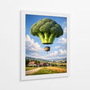 Brocolli air - Vicky Hanggara | Cuadro decorativo de Canvas Lab