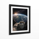 Coffee on Space - Vicky Hanggara | Cuadro decorativo de Canvas Lab