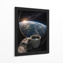 Coffee on Space - Vicky Hanggara | Cuadro decorativo de Canvas Lab
