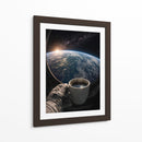 Coffee on Space - Vicky Hanggara | Cuadro decorativo de Canvas Lab