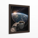 Coffee on Space - Vicky Hanggara | Cuadro decorativo de Canvas Lab