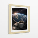 Coffee on Space - Vicky Hanggara | Cuadro decorativo de Canvas Lab