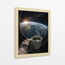 Coffee on Space - Vicky Hanggara | Cuadro decorativo de Canvas Lab