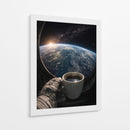 Coffee on Space - Vicky Hanggara | Cuadro decorativo de Canvas Lab