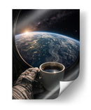 Coffee on Space - Vicky Hanggara | Cuadro decorativo de Canvas Lab