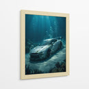 Sport Car Underwater  - Vicky Hanggara | Cuadro decorativo de Canvas Lab