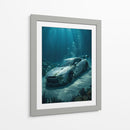 Sport Car Underwater  - Vicky Hanggara | Cuadro decorativo de Canvas Lab