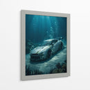 Sport Car Underwater  - Vicky Hanggara | Cuadro decorativo de Canvas Lab