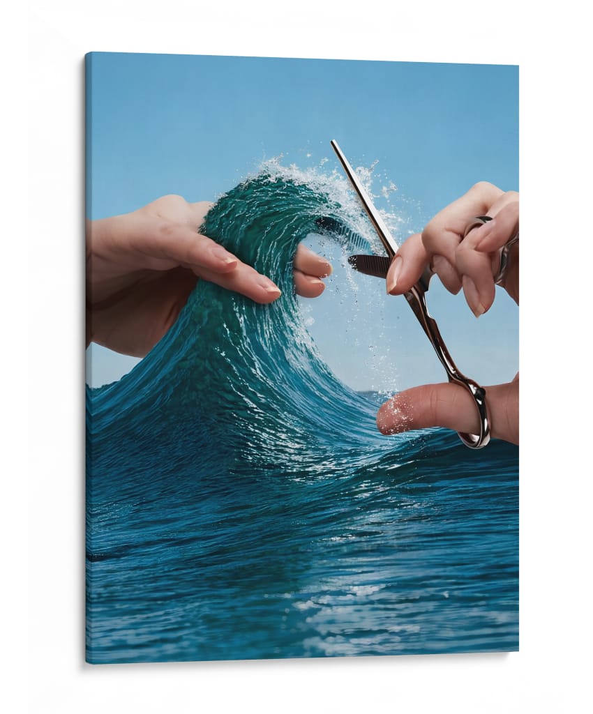 Sea Cut - Vicky Hanggara | Cuadro decorativo de Canvas Lab