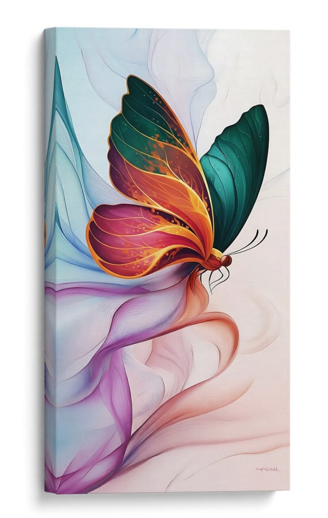 Alas de Seda - Caperh | Cuadro decorativo de Canvas Lab