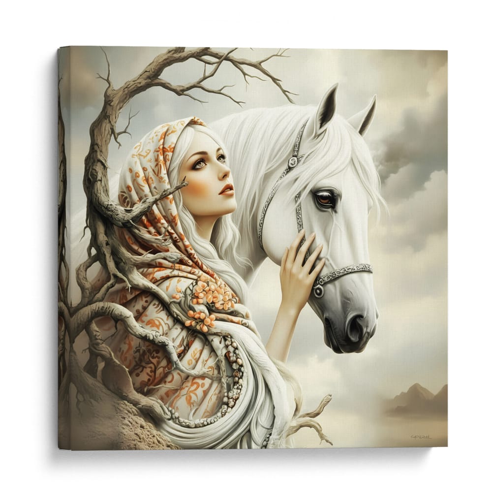 Alianza de Marfil - Caperh | Cuadro decorativo de Canvas Lab