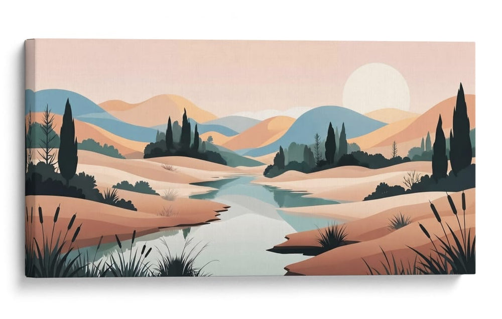 Amanecer Suave - Caperh | Cuadro decorativo de Canvas Lab