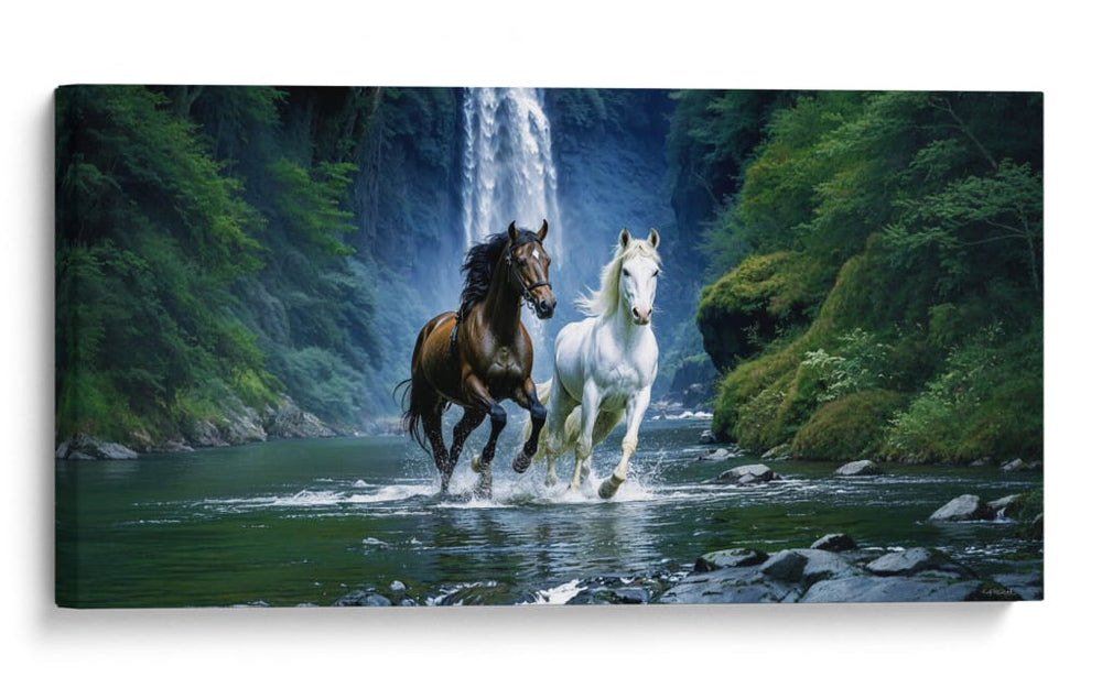 Amistad en el Bosque - Caperh | Cuadro decorativo de Canvas Lab
