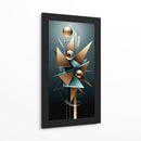 Ángulos de Bronce - Caperh | Cuadro decorativo de Canvas Lab