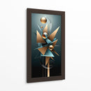 Ángulos de Bronce - Caperh | Cuadro decorativo de Canvas Lab