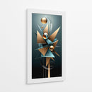 Ángulos de Bronce - Caperh | Cuadro decorativo de Canvas Lab