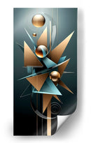 Ángulos de Bronce - Caperh | Cuadro decorativo de Canvas Lab