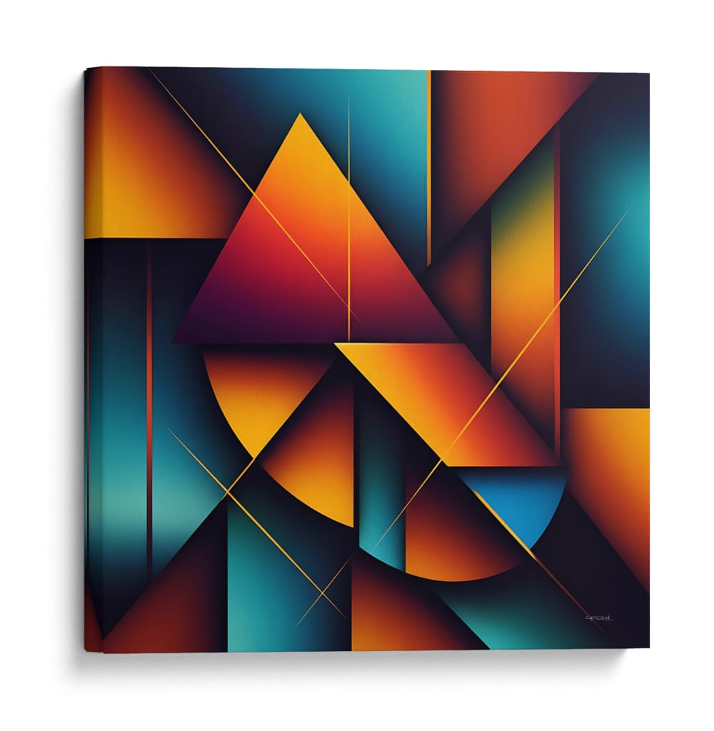 Ángulos de Fuego - Caperh | Cuadro decorativo de Canvas Lab